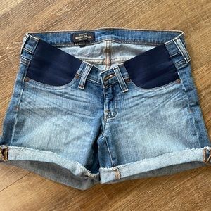 Maternity Jean shorts
